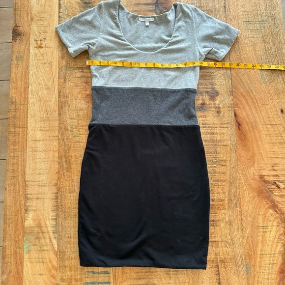 INDAH BODY Casual Double Layer Color Block Mini Dress Size 1 Small - Picture 9 of 15